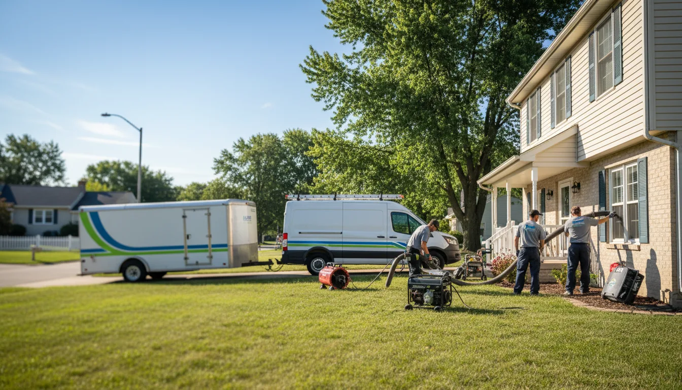 Flooded Basement Restoration And Cleanup With Repair in Larslan, MT near me